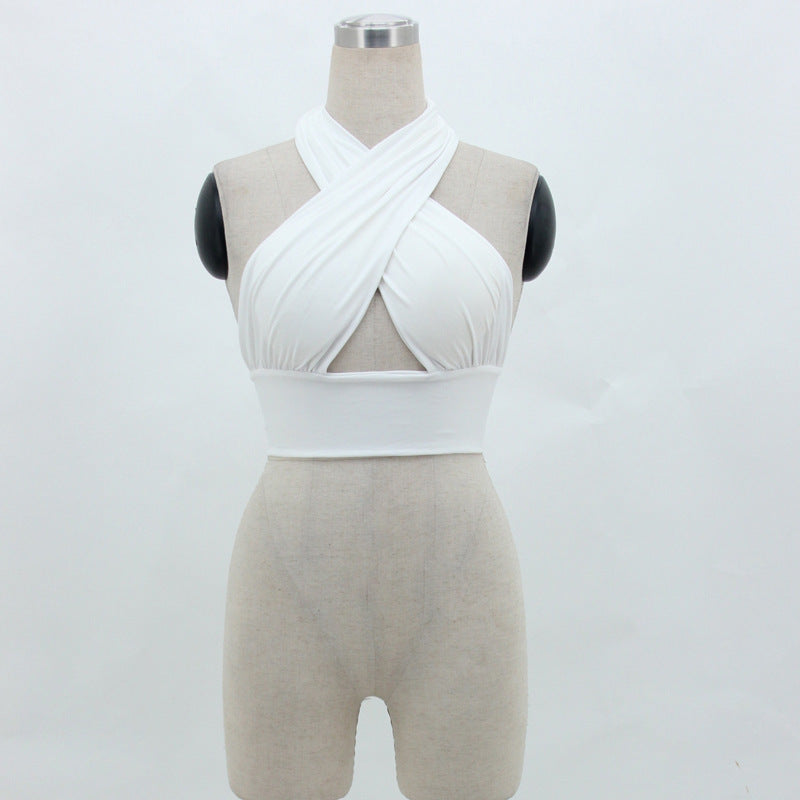 Damen Halterneck Top – Rückenfrei & Kurz | Vielseitiges Sommer-Camisole